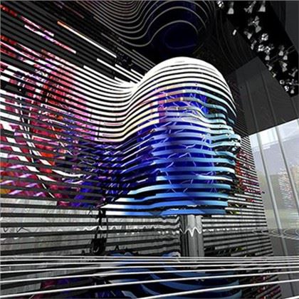 3D 屋外広告 LED 表示画面
